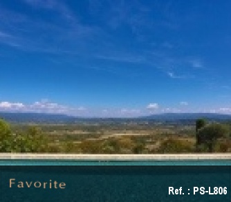 rentals house with view Provence